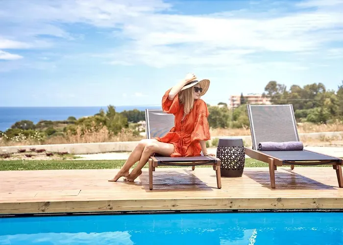 Luxury Rhodes Amel Sea View Private Swimming Pool *
