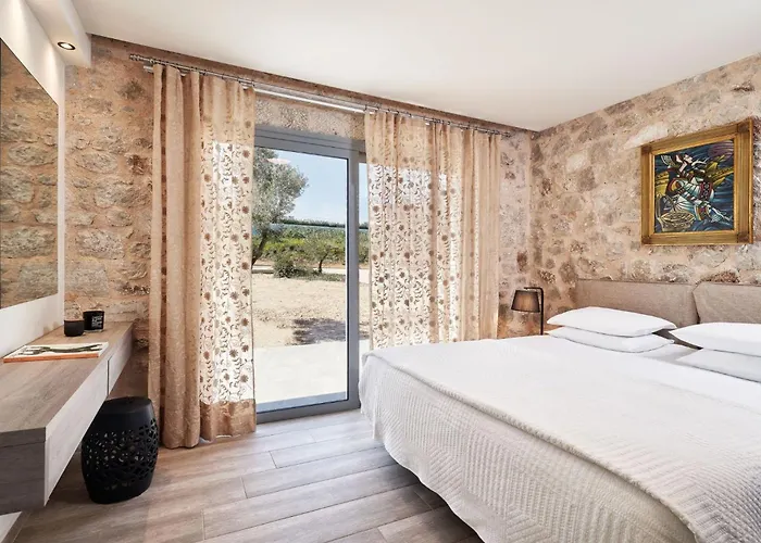 Luxury Rhodes Amel Sea View Private Swimming Pool וילה