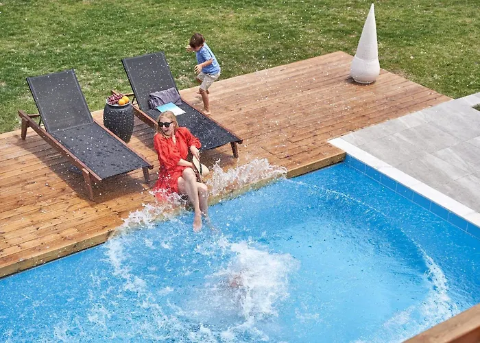 וילה Luxury Rhodes Amel Sea View Private Swimming Pool *