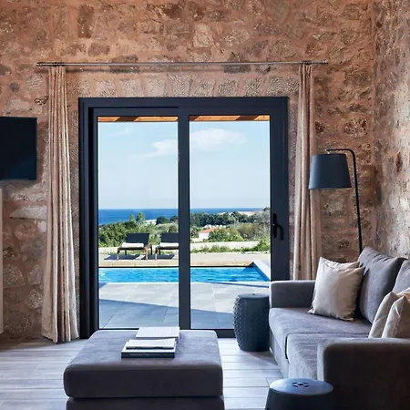 Luxury Rhodes Amel Sea View Private Swimming Pool