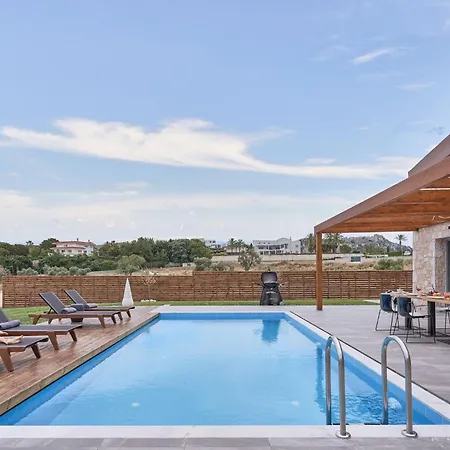 Вилла Luxury Rhodes Amel Sea View Private Swimming Pool *